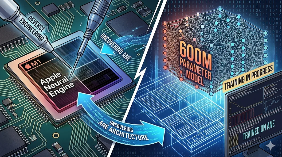 Someone Reverse-Engineered Apple's Neural Engine. Then Trained a 600M Parameter Model on It.