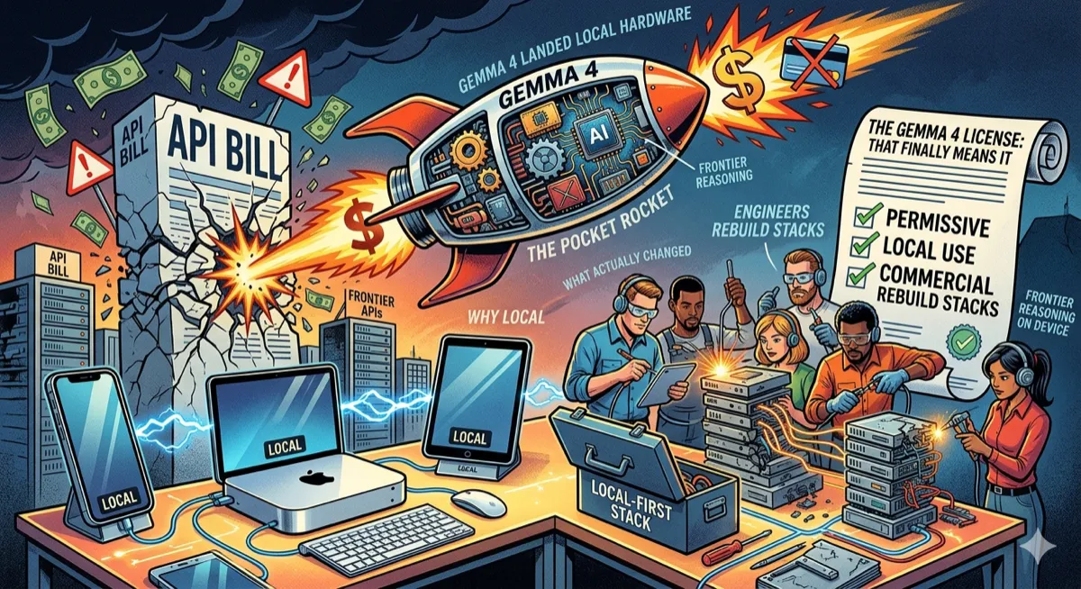 Gemma 4: The Pocket Rocket That Wants to Kill Your API Bill